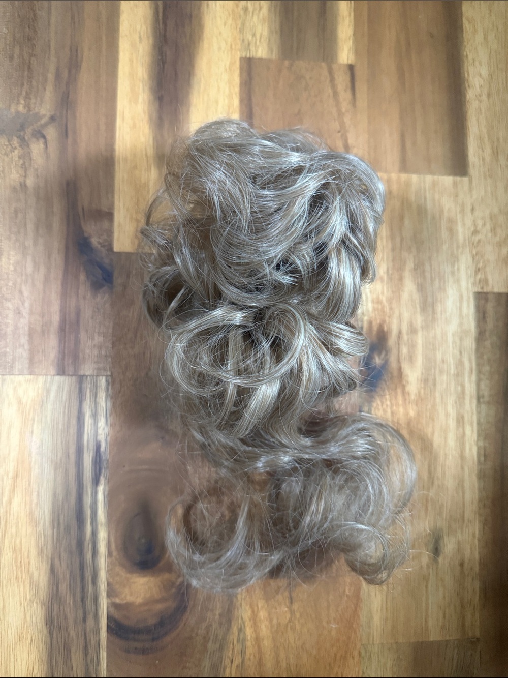 2/$15. Synthetic Blonde Clip-In Hairpiece Extension - Soft Wavy Texture